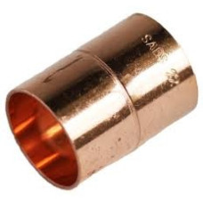 COPPER COUPLER STRAIGHT 22MM